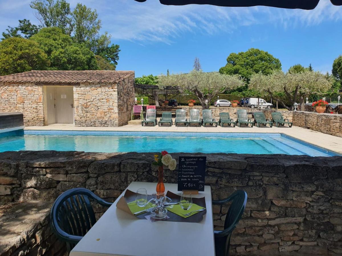 Logis Hotel Restaurant L'Escarbille Saint-Martin-dʼArdèche Zewnętrze zdjęcie