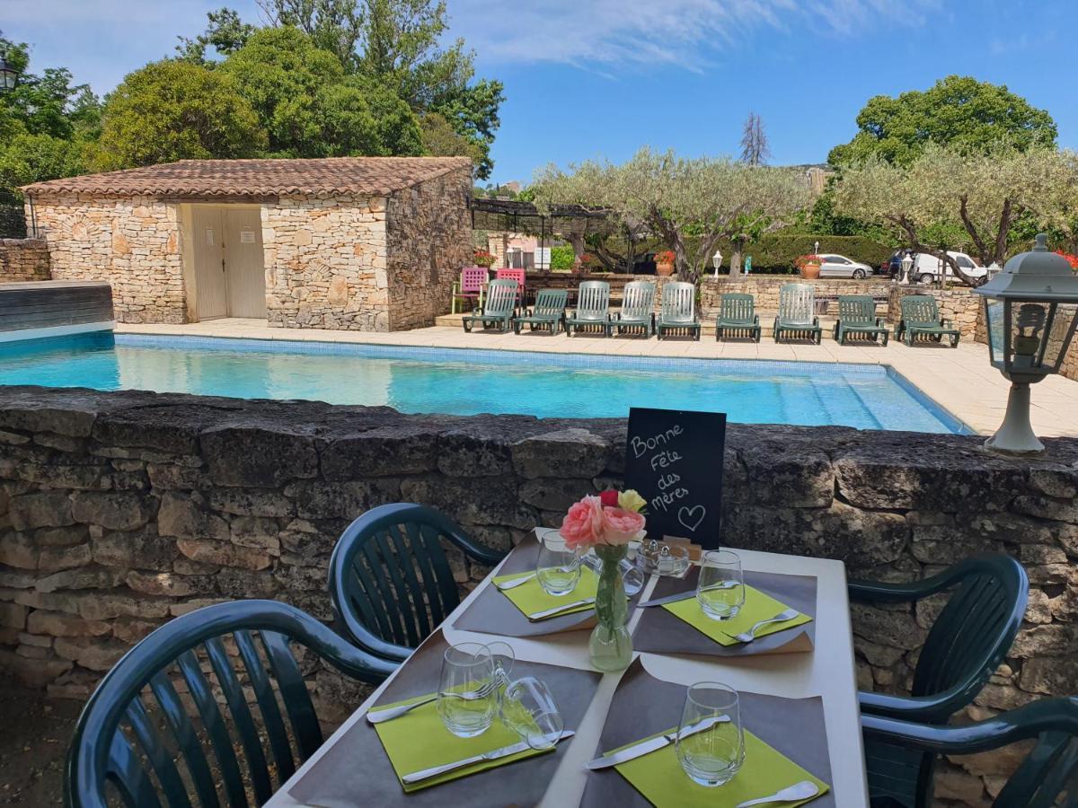 Logis Hotel Restaurant L'Escarbille Saint-Martin-dʼArdèche Zewnętrze zdjęcie
