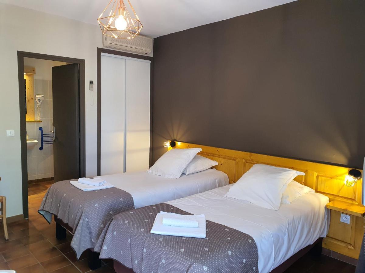 Logis Hotel Restaurant L'Escarbille Saint-Martin-dʼArdèche Zewnętrze zdjęcie
