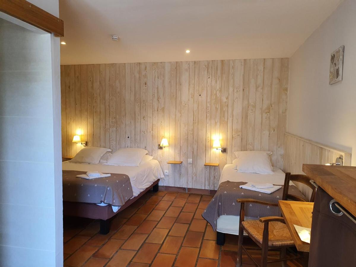 Logis Hotel Restaurant L'Escarbille Saint-Martin-dʼArdèche Zewnętrze zdjęcie