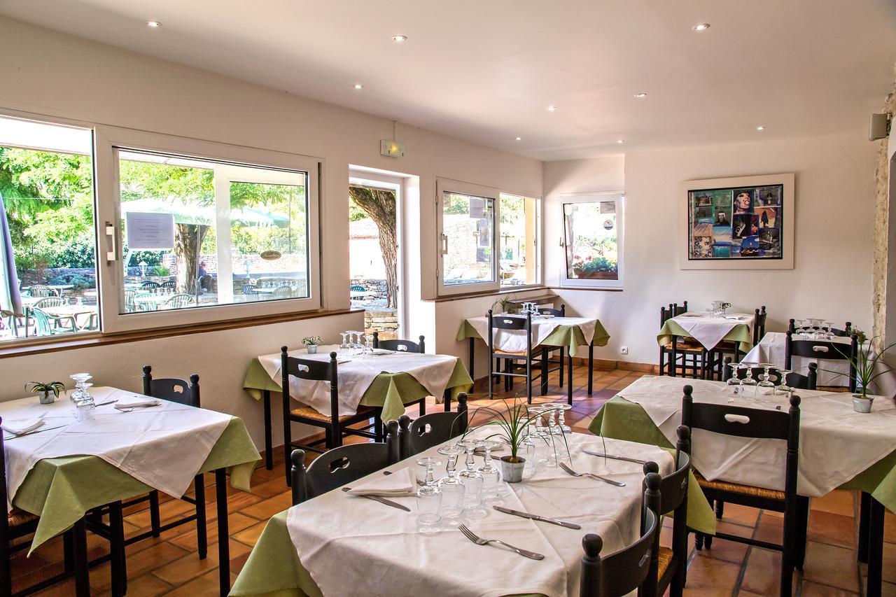 Logis Hotel Restaurant L'Escarbille Saint-Martin-dʼArdèche Zewnętrze zdjęcie